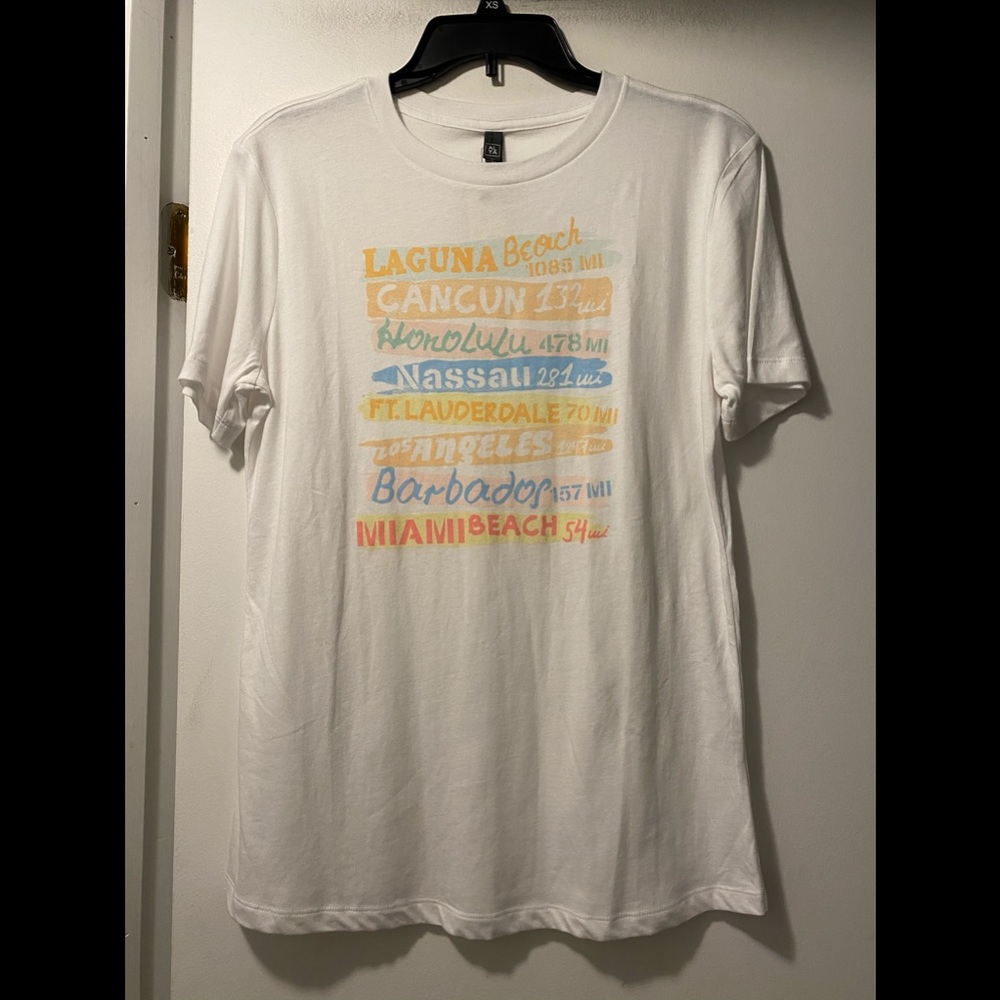 ⚫️ New Laguna Honolulu iconic beaches tee - medium